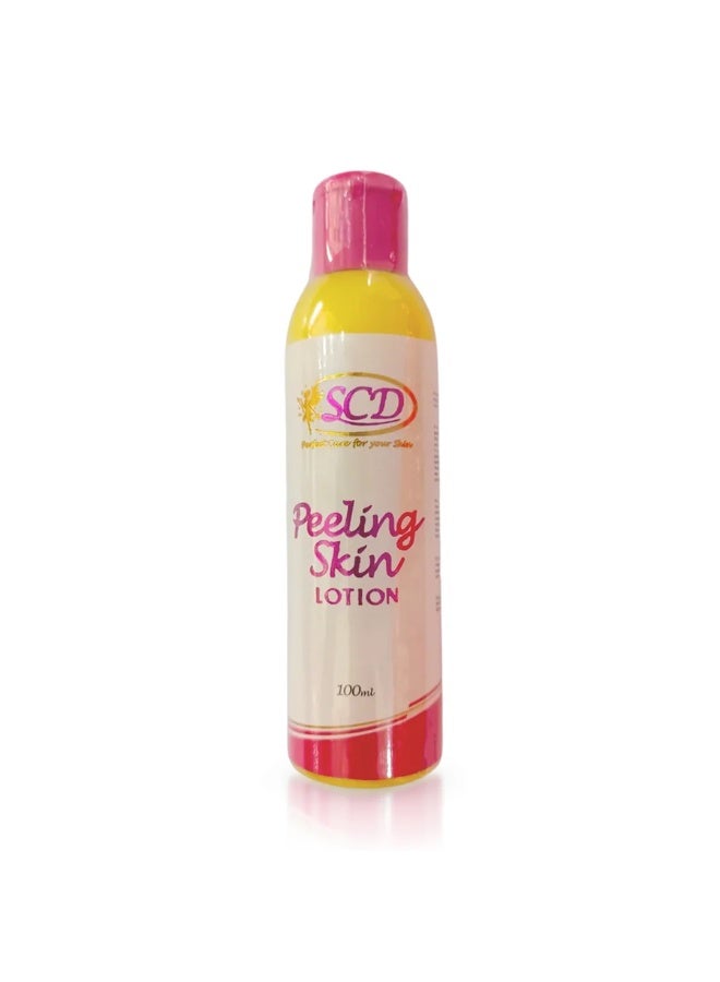 SCD Peeling Skin Lotion 100ml Deep Cleansing Exfoliating Lotion Removes Impurities Dead Skin Cells Leaves Body Skin Soft Smooth Refreshed Ideal for Regular Skincare Routine Daily Use Results Fast Visible